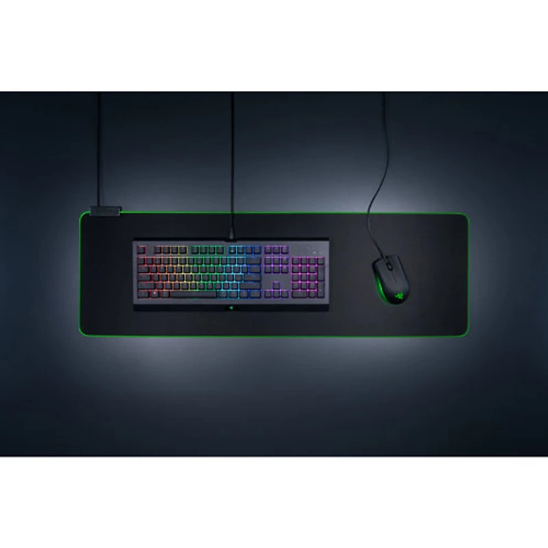 Razer Goliathus Chroma Extended Gaming Mouse Pad - Black