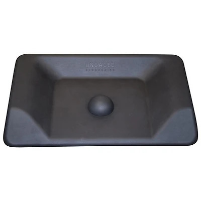 Uncaged Ergonomics Anti-Fatigue Active Standing Desk Mat - Black