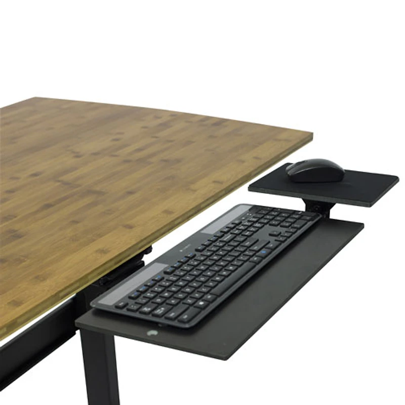 Uncaged Ergonomics KT1 Adjustable Ergonomic Keyboard Tray - Black