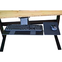 Uncaged Ergonomics KT1 Adjustable Ergonomic Keyboard Tray - Black