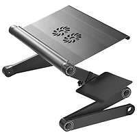 Uncaged Ergonomics WorkEZ Cool Laptop Stand - Black