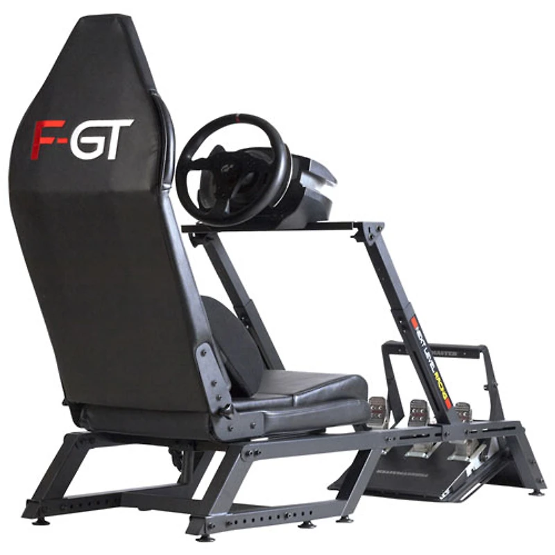 Next Level Racing F-GT Formula and GT Simulator Cockpit - Matte Black