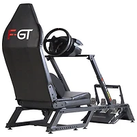 Next Level Racing F-GT Formula and GT Simulator Cockpit - Matte Black