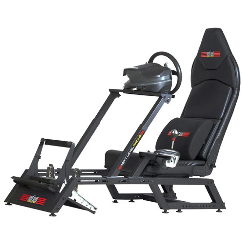 Next Level Racing F-GT Formula and GT Simulator Cockpit - Matte Black