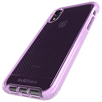 Tech 21 Evo Check Fitted Soft Shell Case for iPhone XR - Orchid