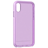 Tech 21 Evo Check Fitted Soft Shell Case for iPhone XR - Orchid