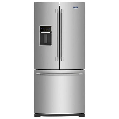 Réfrigérateur à deux portes 30 po de Maytag (MFW2055FRZ) - Inox - Boîte ouverte - Endommagé