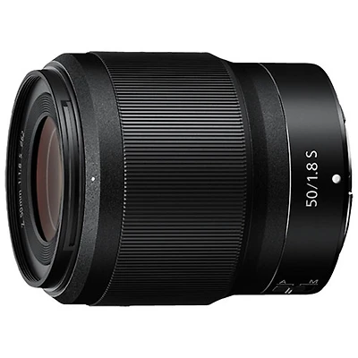 Objectif 50 mm f/1,8 S NIKKOR Z de Nikon - Noir