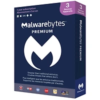 Malwarebytes (PC/Mac) - 3 appareils - 1 an