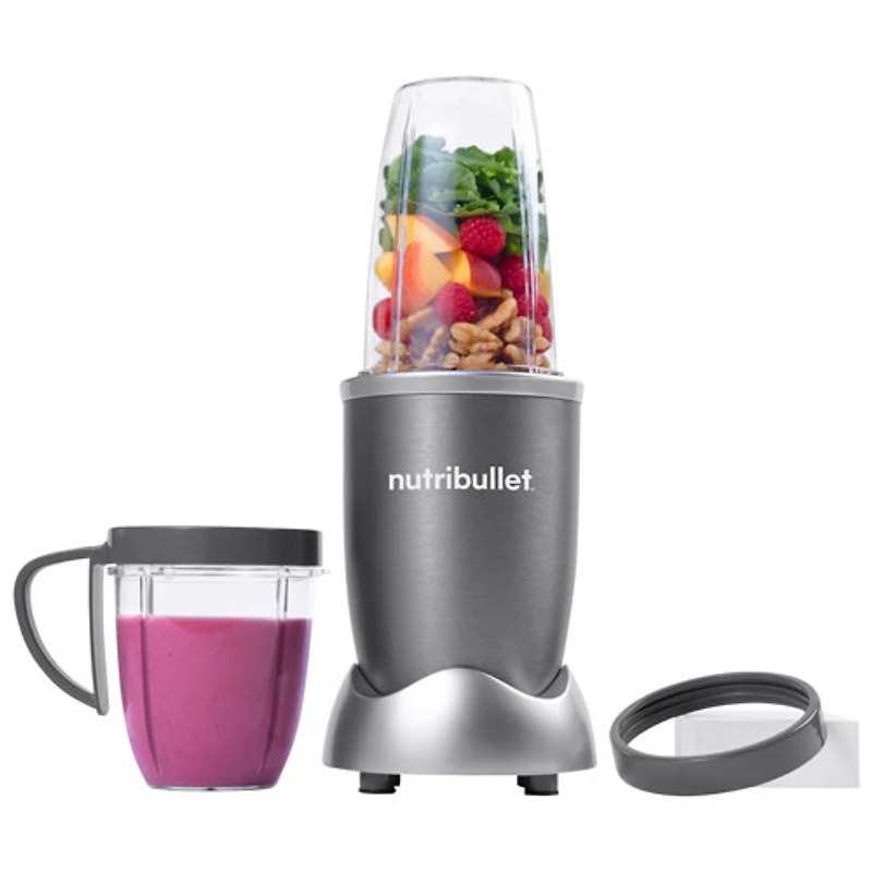 Mélangeur sur socle de 0,7 l et 600 W de NutriBullet - Argenté