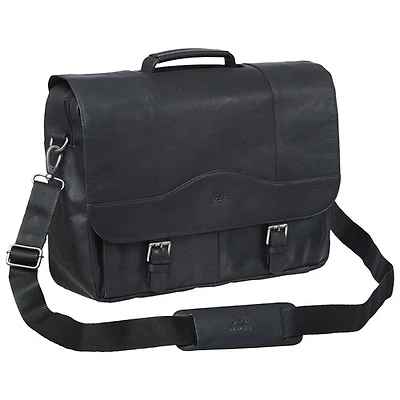 Mallette en cuir Buffalo de Mancini pour portable de 15,6 po