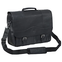 Mallette en cuir Buffalo de Mancini pour portable de 15,6 po