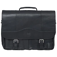 Mallette en cuir Buffalo de Mancini pour portable de 15,6 po