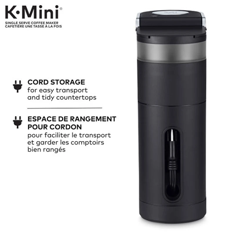Cafetière pour une tasse K-Mini de Keurig - Noir mat