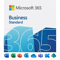 Microsoft 365 Business Standard (PC/Mac) - 1 utilisateur - 1 an - Téléchargement numérique