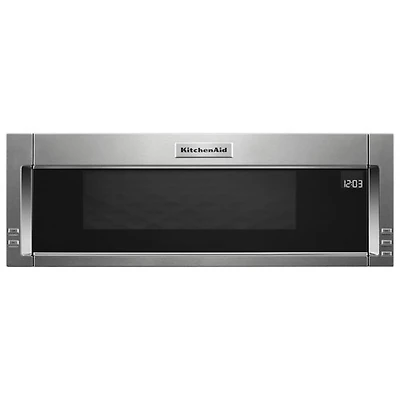 Kitchenaid 30" Over-The-Range Microwave Hood Combo - 1.1 Cu. Ft. - Stainless Steel