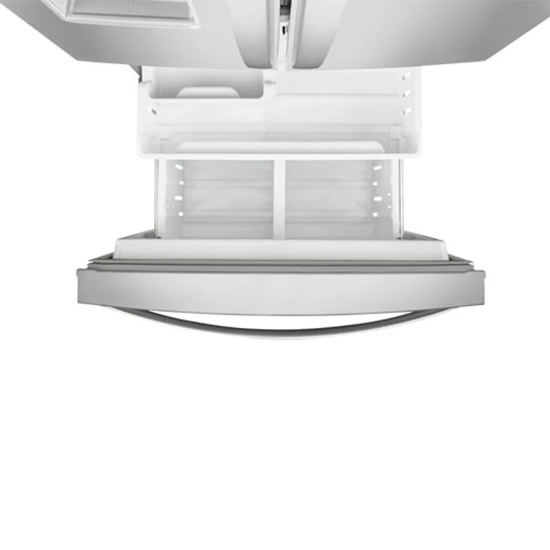 Réfrigérateur à deux portes 19,7 pi³ 30 po avec distributeur d'eau de Whirlpool (WRF560SEHZ) - Inox