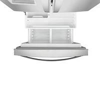 Réfrigérateur à deux portes 19,7 pi³ 30 po avec distributeur d'eau de Whirlpool (WRF560SEHZ) - Inox