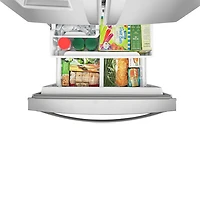 Réfrigérateur à deux portes 19,7 pi³ 30 po avec distributeur d'eau de Whirlpool (WRF560SEHZ) - Inox