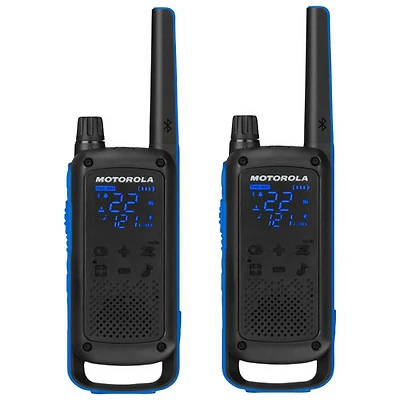 Radio bidirectionnelle Bluetooth FRS/GMRS Talkabout de Motorola (T800)