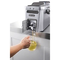 Friteuse Livenza de De'Longhi - 4,5 l - Acier inoxydable