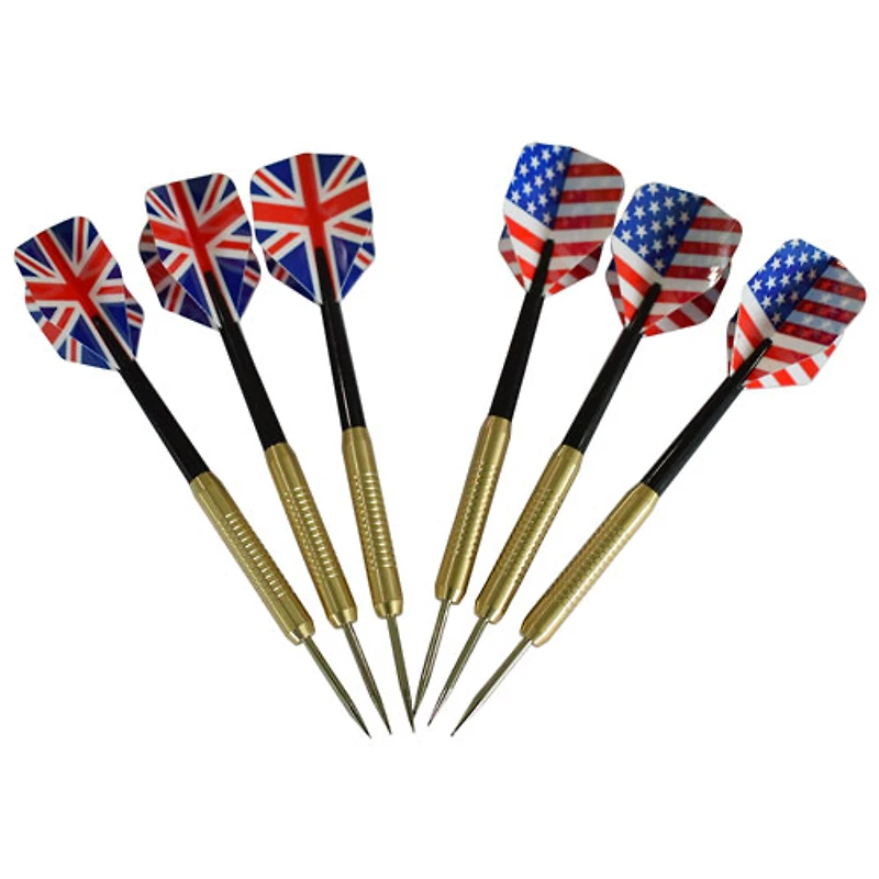 Jeu de fléchettes à pointe en acier avec armoire de 18 po Winchester de Hathaway