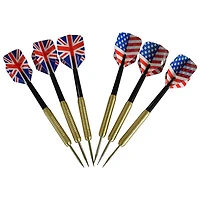 Jeu de fléchettes à pointe en acier avec armoire de 18 po Winchester de Hathaway