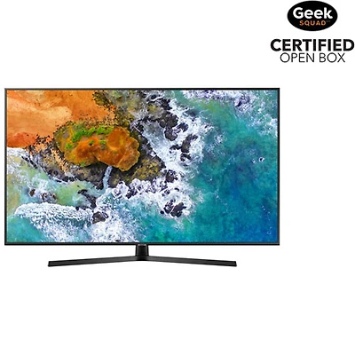 Open Box - Samsung 50" 4K UHD HDR LED Tizen Smart TV (UN50NU7400FXZC) - Charcoal Black