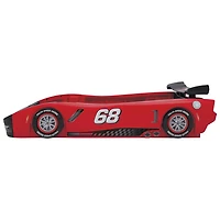 Turbo Race Car Kids Bed - Twin - Red