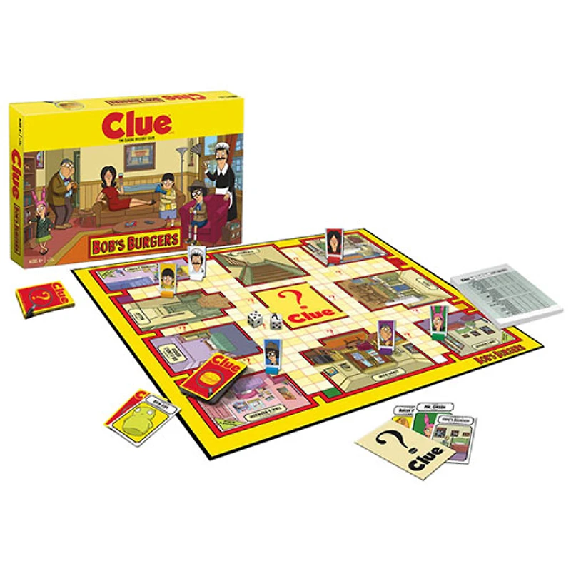 Jeu de société Clue: Bob's Burgers Edition - Anglais