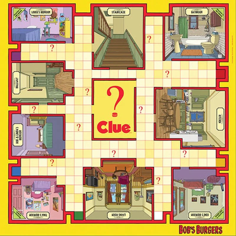 Jeu de société Clue: Bob's Burgers Edition - Anglais