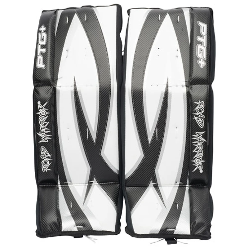 Jambières de gardien de but de po PTG+ de Road Warrior pour hockey de rue