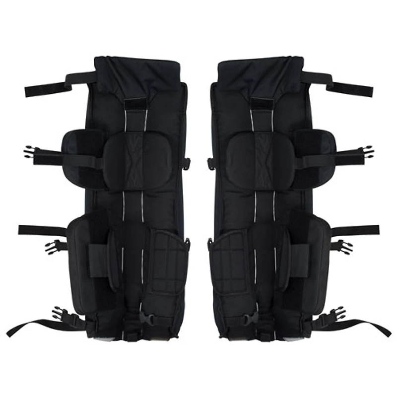 Jambières de gardien de but de po PTG+ de Road Warrior pour hockey de rue
