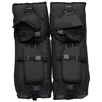 Jambières de gardien de but de po PTG+ de Road Warrior pour hockey de rue