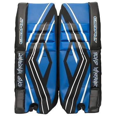 Jambières de gardien de but de 27 po Cobalt de Road Warrior pour hockey de rue