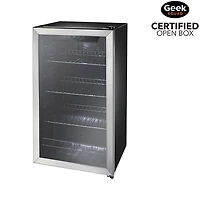 Boîte ouverte - Réfrigérateur de bar autonome 3,2 pi³ d'Insignia (NS-BC115SS9) - Acier inoxydable