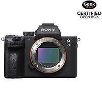 Open Box - Sony Alpha a7 III Full-Frame Mirrorless Vlogger Camera (Body Only)