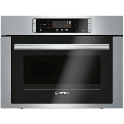 Bosch 24" 1.6 Cu. Ft. Built-In Combination Speed Oven - Stainless Steel -Open Box -Perfect Condition