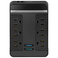Rocketfish 6 Outlet/2 USB Surge Protector - Only at Best Buy