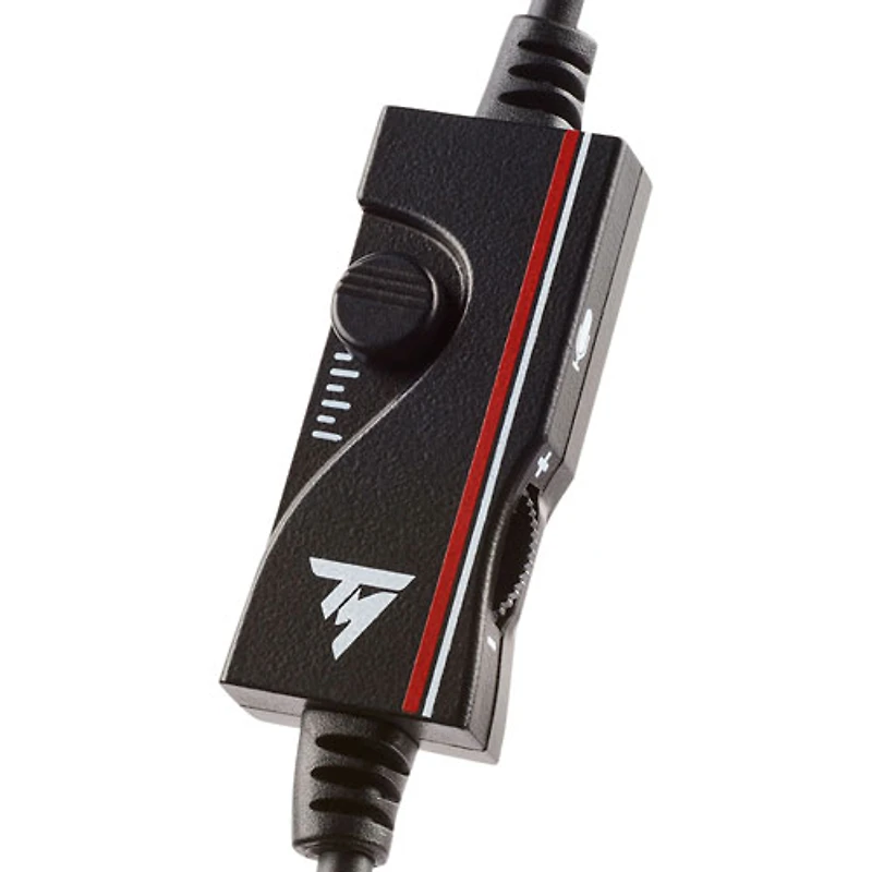 Casque de jeu avec microphone T.Racing Scuderia Ferrari Edition de Thrustmaster - Rouge/noir