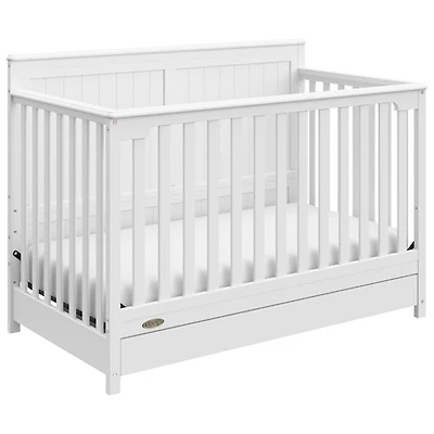 Lit de bébé transformable 4-en-1 Hadley de Graco - Blanc