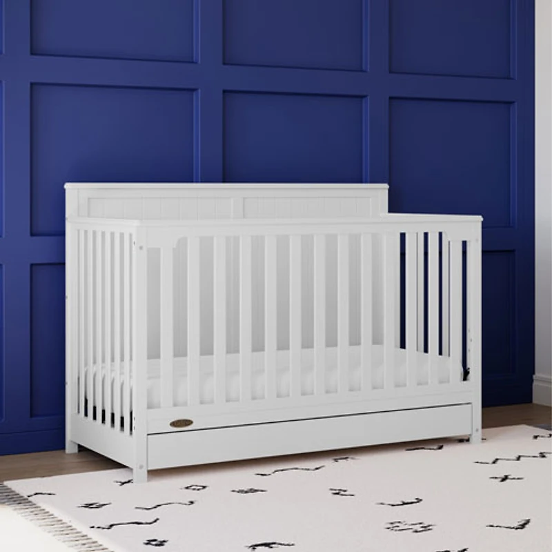 Lit de bébé transformable 4-en-1 Hadley de Graco - Blanc