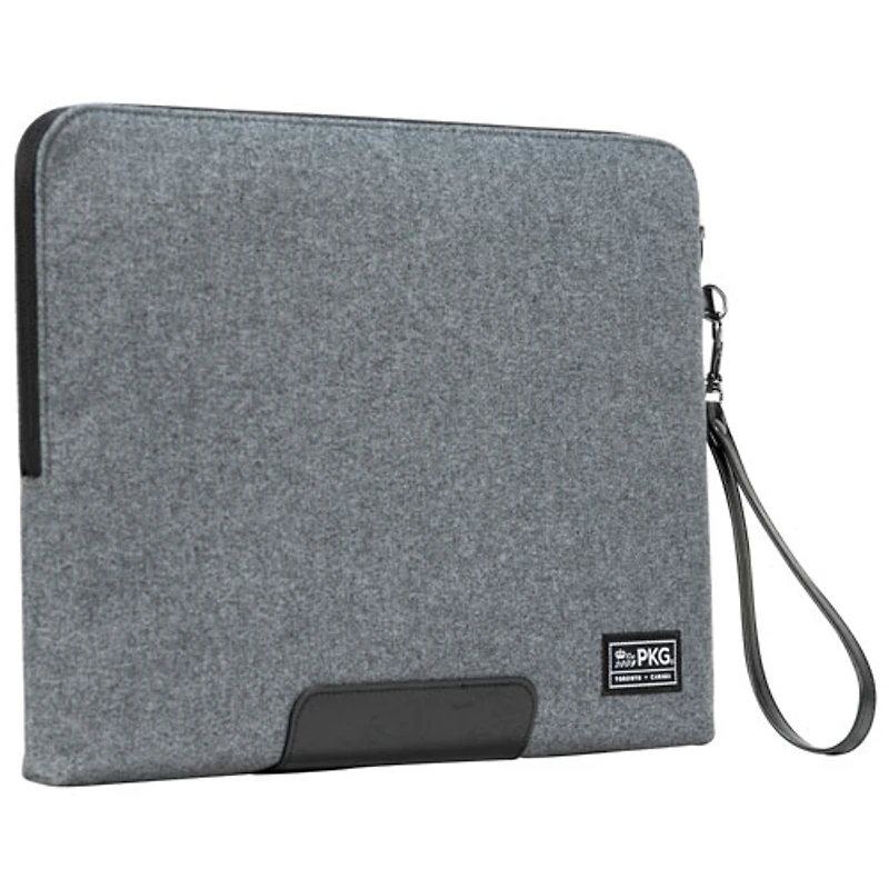 Housse pour portable de 14 po Slouch de PKG - Laine grise