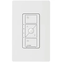 Interrupteur de ventilateur de plafond intelligent Caseta de Lutron