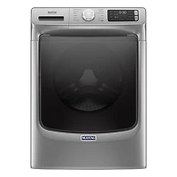 Laveuse à vapeur à chargement frontal de 5,5 pi³ avec cycle de désinfection de Whirlpool - Energy Star (MHW6630HC) - Ardoise métallique
