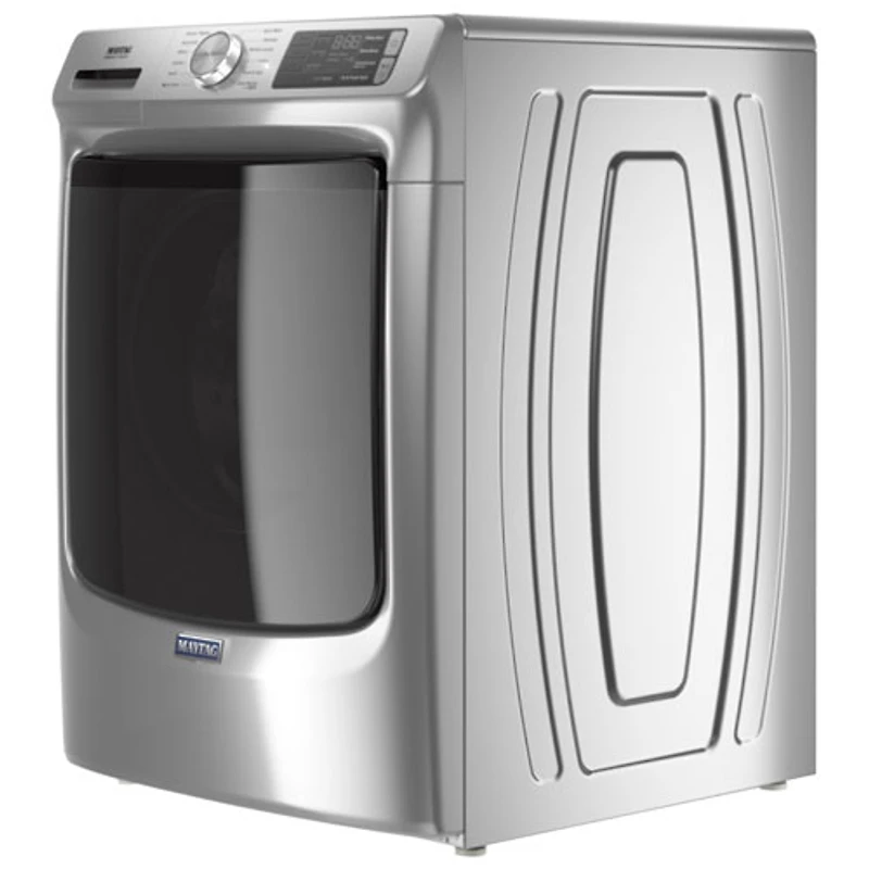 Laveuse à vapeur à chargement frontal de 5,5 pi³ avec cycle de désinfection de Whirlpool - Energy Star (MHW6630HC) - Ardoise métallique