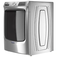 Laveuse à vapeur à chargement frontal de 5,5 pi³ avec cycle de désinfection de Whirlpool - Energy Star (MHW6630HC) - Ardoise métallique