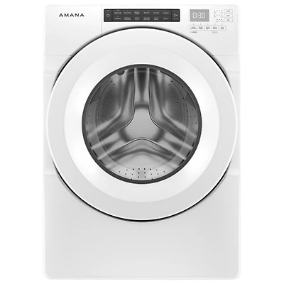 Laveuse à chargement frontal haute efficacité 5,0 pi³ d'Amana (NFW5800HW) - Blanc