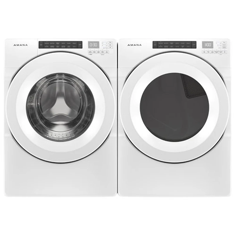 Laveuse à chargement frontal haute efficacité 5,0 pi³ d'Amana (NFW5800HW) - Blanc