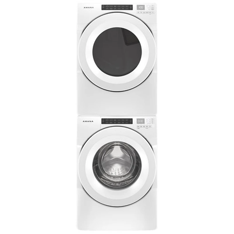 Laveuse à chargement frontal haute efficacité 5,0 pi³ d'Amana (NFW5800HW) - Blanc